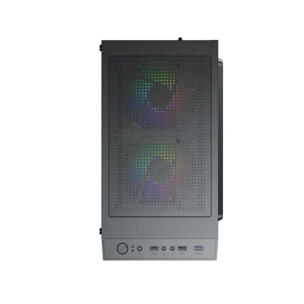AvP X7 Mesh RGB Mid Tower Case with 3 RGB Fans