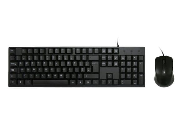 Black USB Keyboard and Mouse set