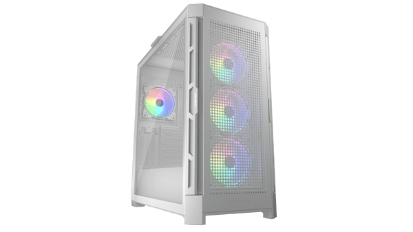 Cougar Duoface Pro RGB Mid Tower White Case with 4 ARGB Fans