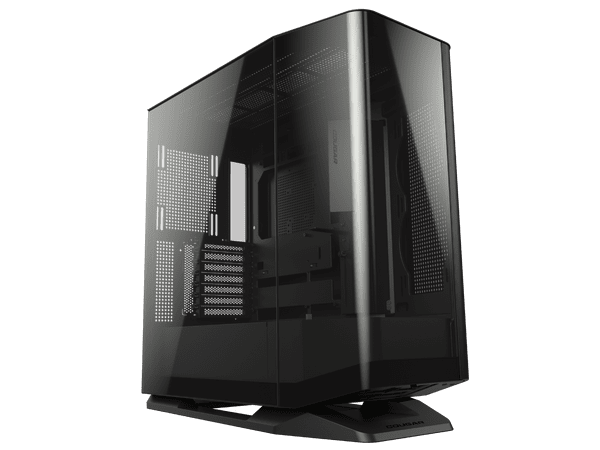 Cougar FV270 Curved Tempered Glass Mid Tower Black Case