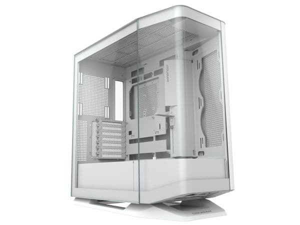 Cougar FV270 Curved Tempered Glass Mid Tower White Case