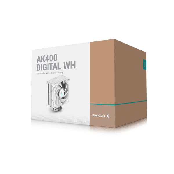 DeepCool AK400 Digital CPU Air Cooler White