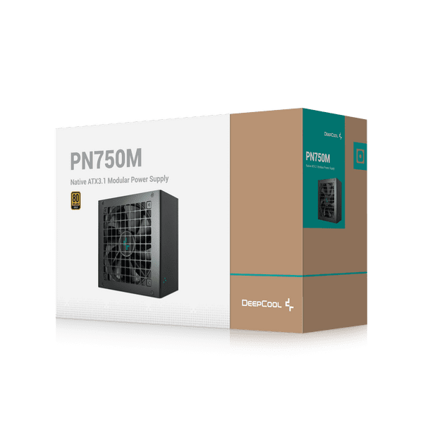 DeepCool PN750-M ATX 3.1 80Plus Gold Modular Power Supply
