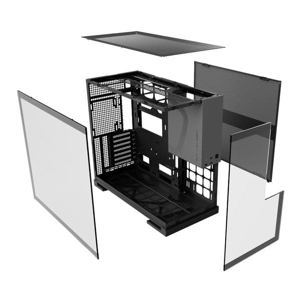 Geometric Future Model 5 Black/Grey Mid Tower Case