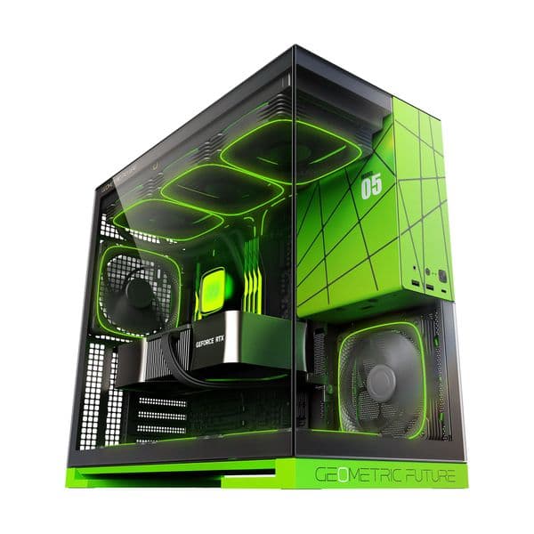 Geometric Future Model 5 NVidia Limited Edition Mid Tower Case