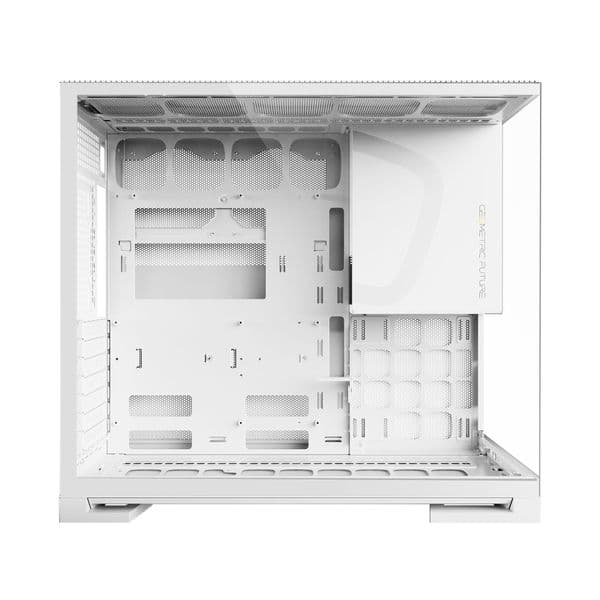 Geometric Future Model 5 White + 5xARGB Fans Mid Tower Case