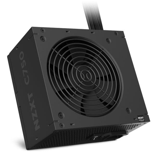 NZXT C Series 80 Plus Bronze 750W non Modular ATX 3.1 Power Supply Black