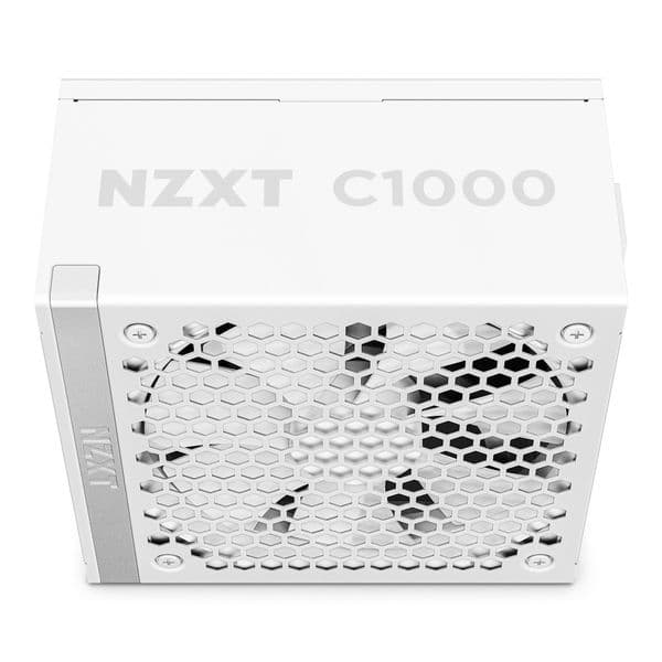 NZXT C1000w 80 Plus Gold ATX 3.1 Fully Modular Power Supply White