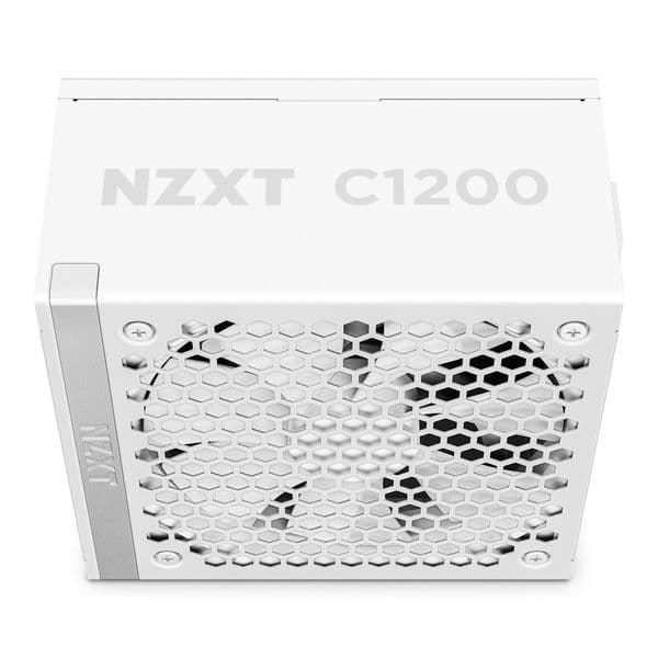 NZXT C1200w 80 Plus Gold ATX 3.1 Fully Modular Power Supply White