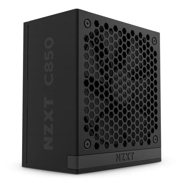 NZXT C850w 80 Plus Gold ATX 3.1 Fully Modular Power Supply Black