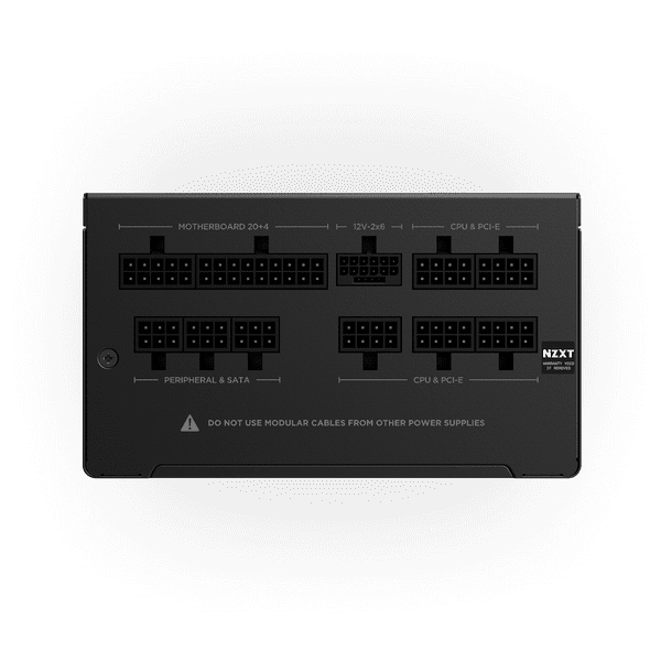 NZXT C850w Gold Core 80 Plus ATX 3.1 Fully Modular Power Supply Black