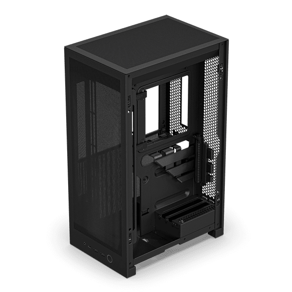 NZXT H2 Flow Mini-ITX SFF Case with PCIe 5.0 Riser Cable - All Black