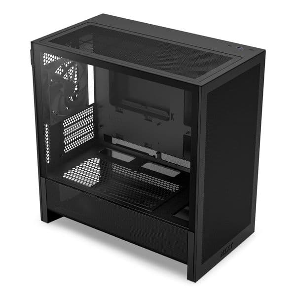 NZXT H3 Flow Micro ATX Airflow Case - All Black
