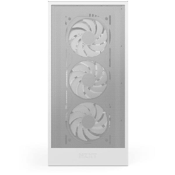 NZXT H5 Flow RGB (2024) Mid Tower Case - White