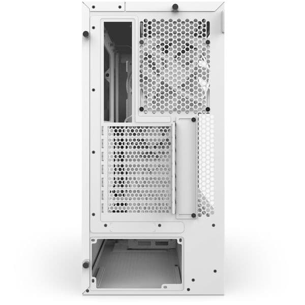 NZXT H5 Flow RGB (2024) Mid Tower Case - White