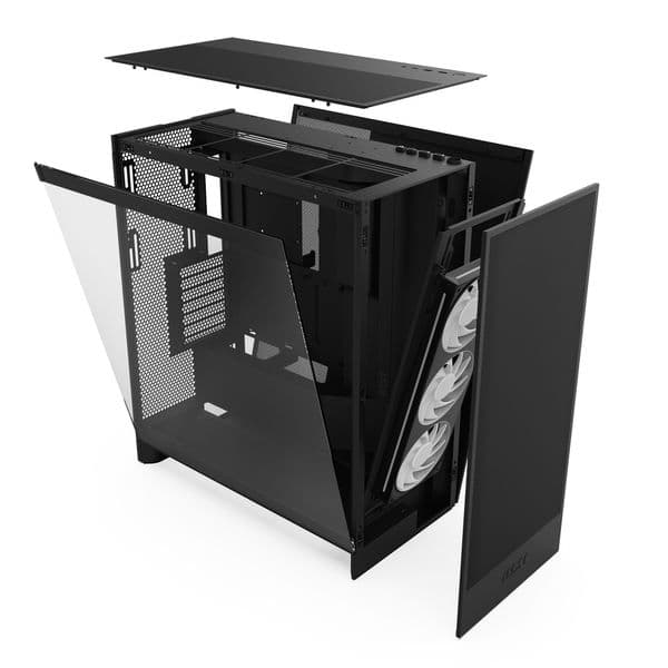 NZXT H7 Flow (2024) Black Mid Tower Case