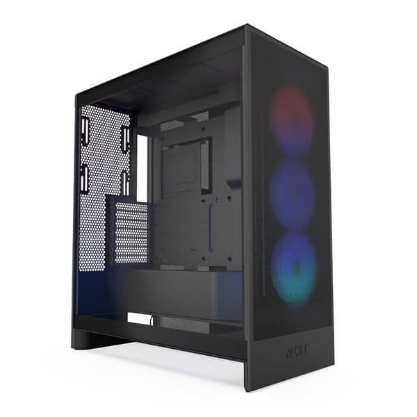 NZXT H7 Flow RGB (2024) Black Mid Tower Case