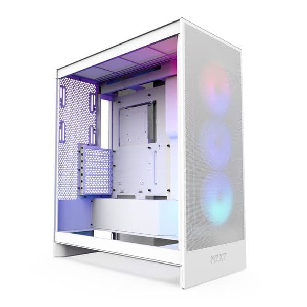 NZXT H7 Flow RGB (2024) White Mid Tower Case