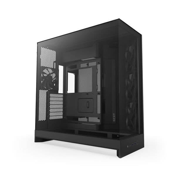 NZXT H9 Air Flow (2025) Large Dual-Chamber Black Mid Tower Case