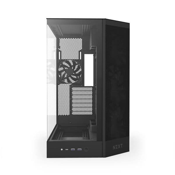 NZXT H9 Air Flow (2025) Large Dual-Chamber Black Mid Tower Case