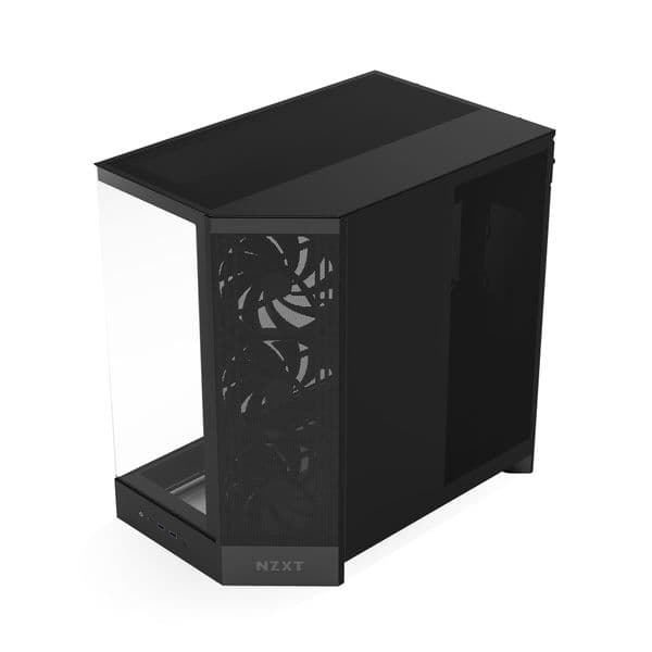 NZXT H9 Air Flow (2025) Large Dual-Chamber Black Mid Tower Case