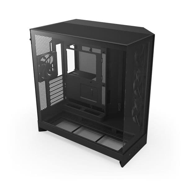 NZXT H9 Air Flow (2025) Large Dual-Chamber Black Mid Tower Case