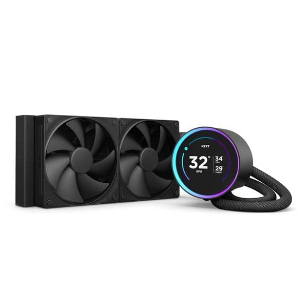 NZXT Kraken 240 Elite V2 2024 Black non RGB CPU Liquid Cooler