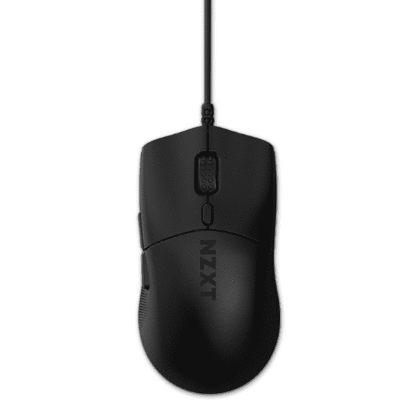 NZXT Lift 2 SYMM Lightweight Ergonomic Wire Gaming Mouse Black