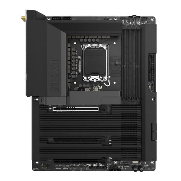 NZXT N7 Z890 Gaming Motherboard - Intel Z890 Chipset with Wi-Fi and Black Cover