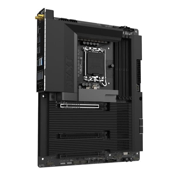 NZXT N7 Z890 Gaming Motherboard - Intel Z890 Chipset with Wi-Fi and Black Cover