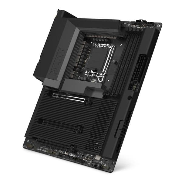 NZXT N7 Z890 Gaming Motherboard - Intel Z890 Chipset with Wi-Fi and Black Cover