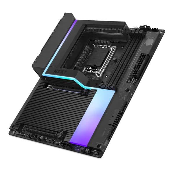 NZXT N9 Z890 Gaming Motherboard - Intel Z890 Chipset with Wi-Fi and Black Covers