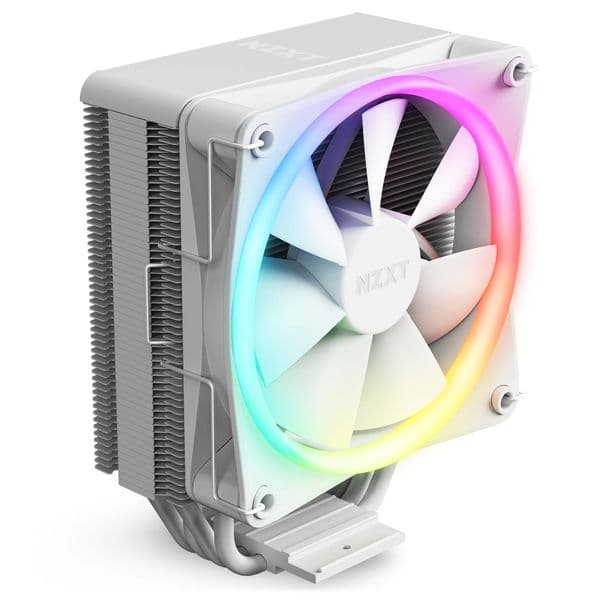 NZXT T120 CPU Air Cooler White with 120mm RGB Fan