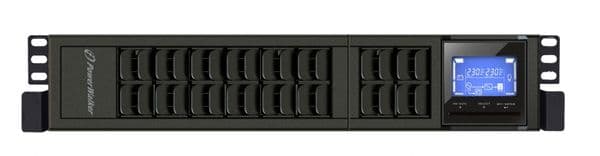 PowerWalker VFI 1000 CRM LCD IEC/UK UPS 800W Rack with Hot-Swappable Batteries