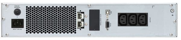 PowerWalker VFI 1000 CRM LCD IEC/UK UPS 800W Rack with Hot-Swappable Batteries