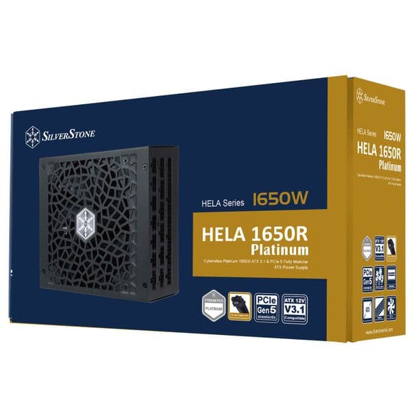 Silverstone 1650w Cybernetics Platinum ATX3.1/PCIe5.0 Modular PSU