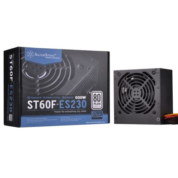 Silverstone 600w Strider Essential Series 80Plus PSU
