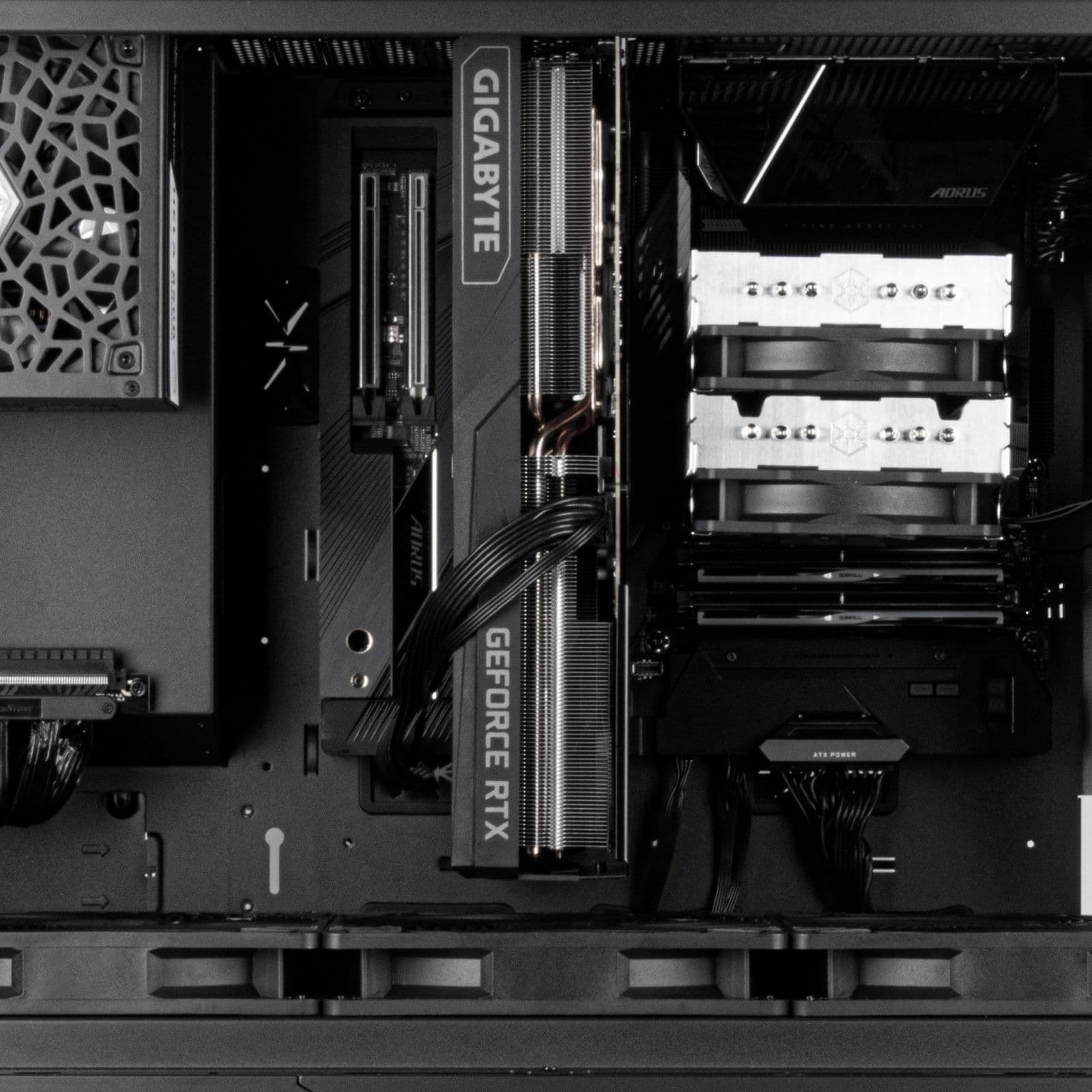 Silverstone Alta F2 Premium Super Tower Case with stack effect cooling ...