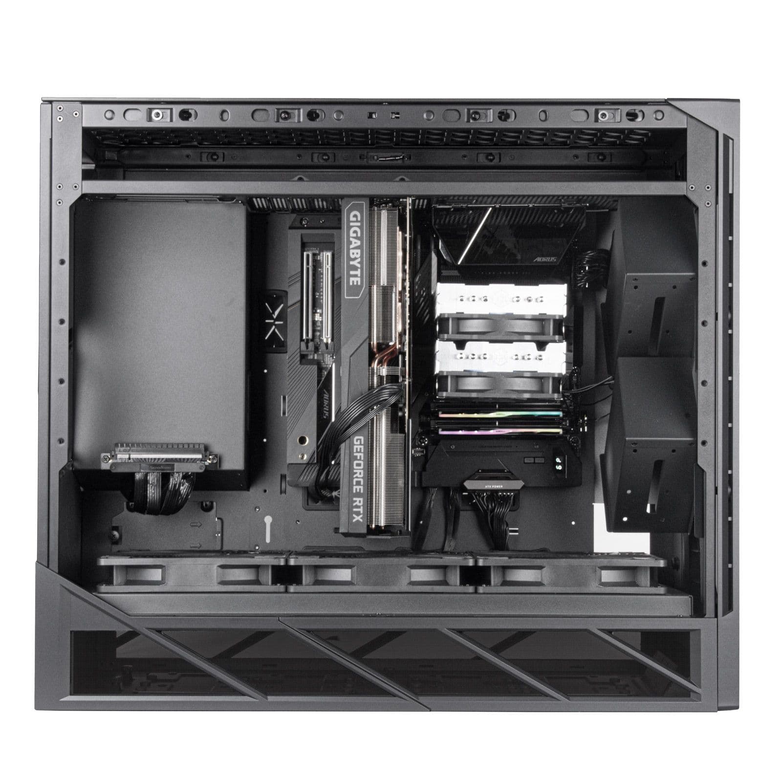 Silverstone Alta F2 Premium Super Tower Case with stack effect cooling ...