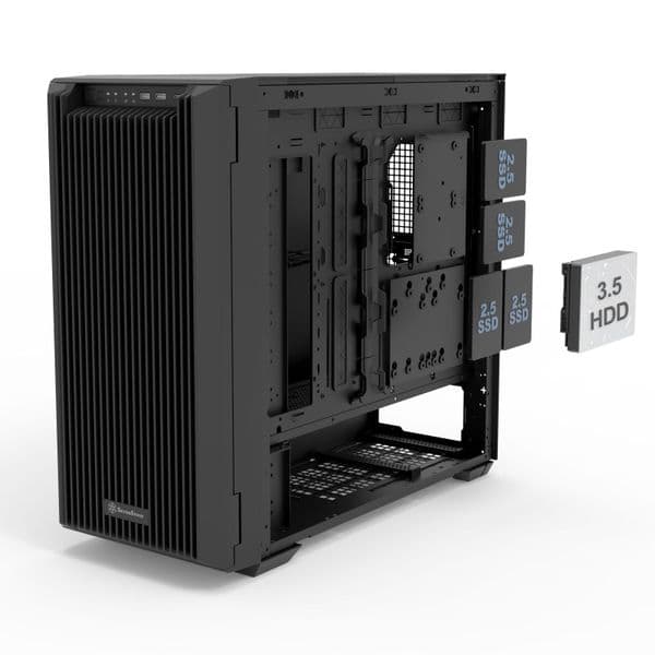 Silverstone CS383 8 Bay SAS-12G/SATA 6G Hot Swappable NAS Chassis
