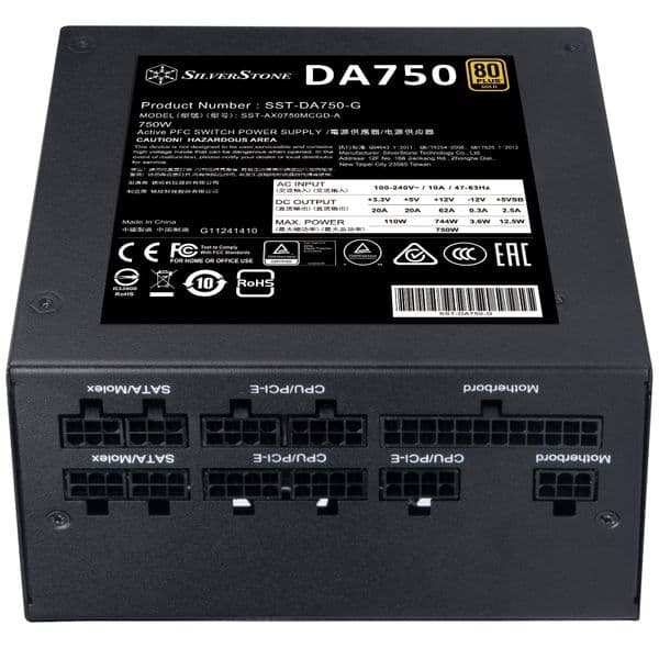 Silverstone Decathlon 750w Modular 80Plus Gold PSU
