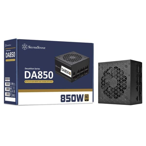 Silverstone Decathlon 850w Modular 80Plus Gold PSU