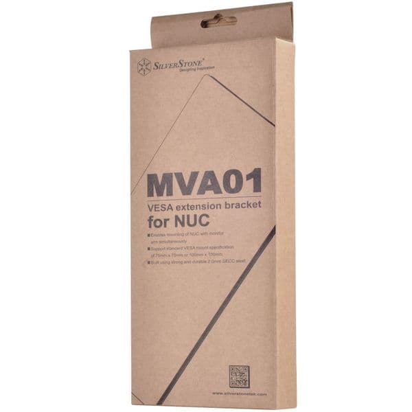 Silverstone Extension Bracket for VESA Devices (NUC) Black