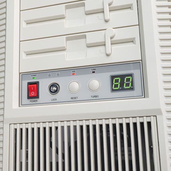Silverstone FLP02 Retro-inspired tower with high performance cooling and expansion support