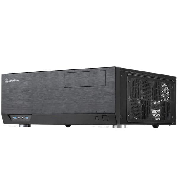 Silverstone Grandia HTPC Black Silent Airflow Case