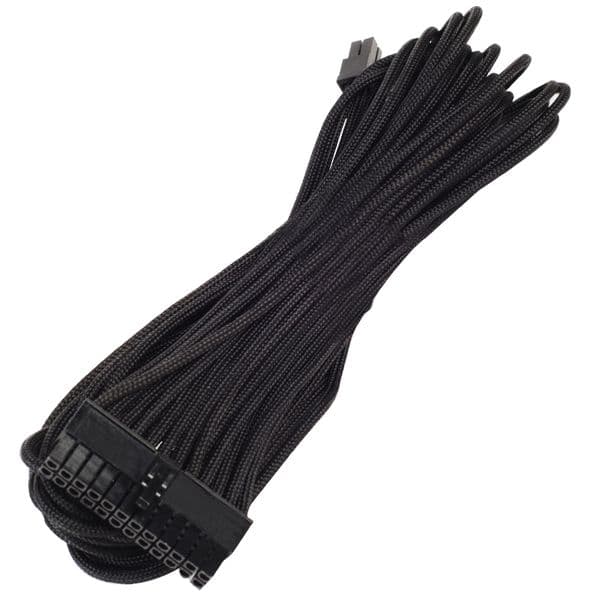 Silverstone Motherboard 24Pin(20+4) Black Sleeved Cable 55cm