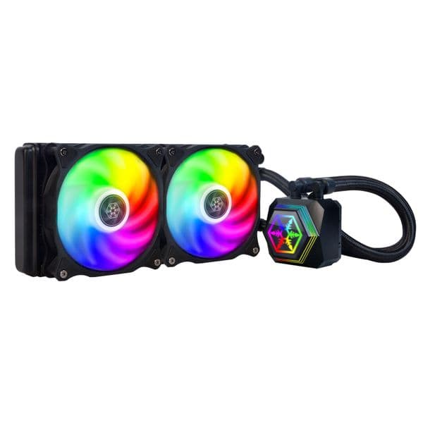 Silverstone PermaFrost 240 ARGB CPU Liquid Cooler Black