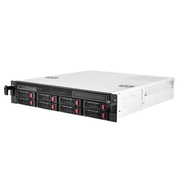 Silverstone RM21-308 2U 8-Bay 2.5'' / 3.5'' HDD / SSD Rackmount Chassis