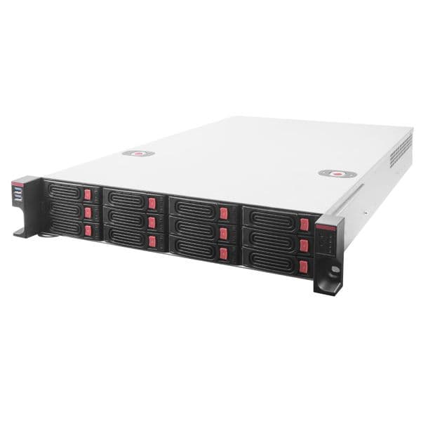 Silverstone RM22-312 2U 12-Bay 2.5'' / 3.5'' HDD / SSD Rackmount Chassis