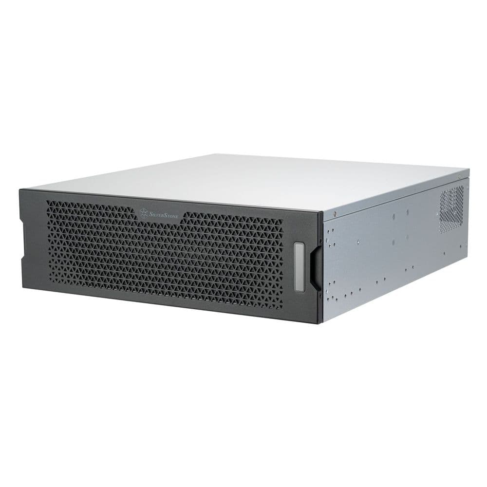 Silverstone RM31 - 3U Rackmount Server Chassis with Dual Power Supplies ...